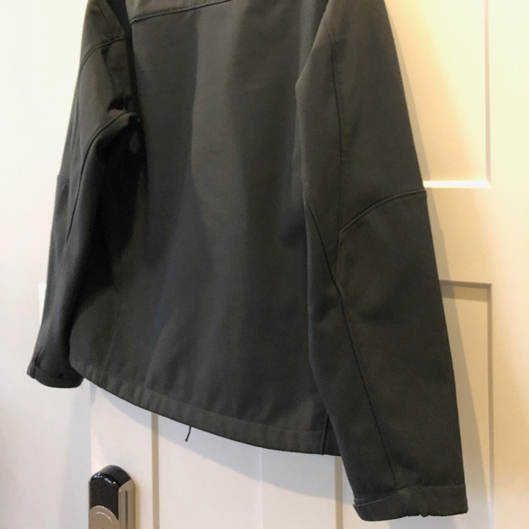 Men's T Tech By Tumi Large Grey Jacket, Blk Fleece - Picture 5 of 9